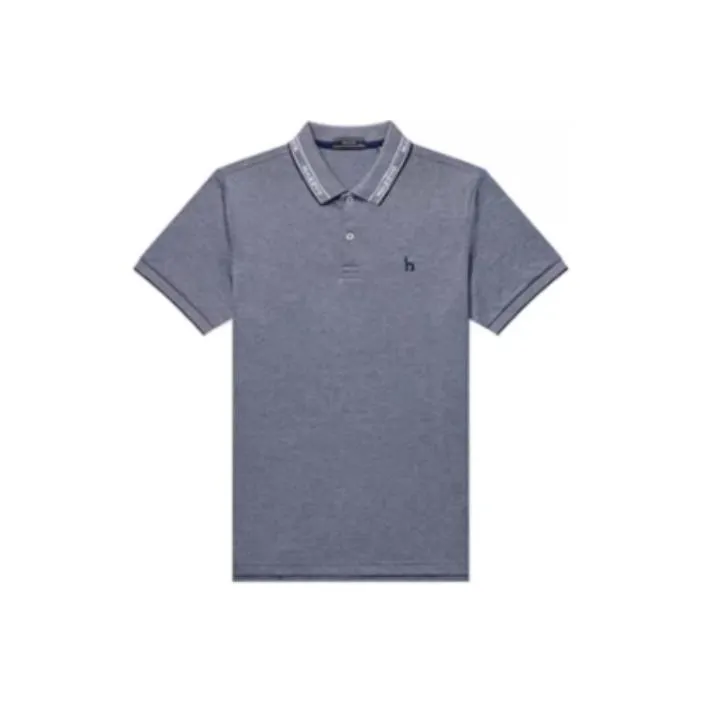 HAZZYS T Shirts Men Dark Navy Blue-0