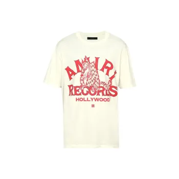 AMIRI T-Shirts Men Ecru
