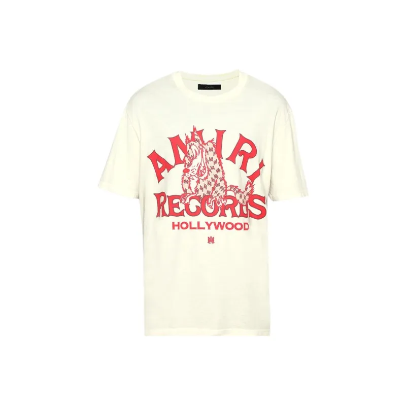 AMIRI T-Shirts Men Ecru-0