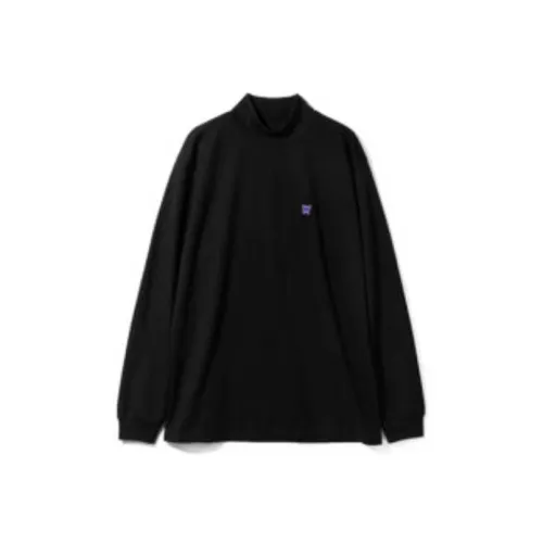 Needles T-Shirts Unisex Black