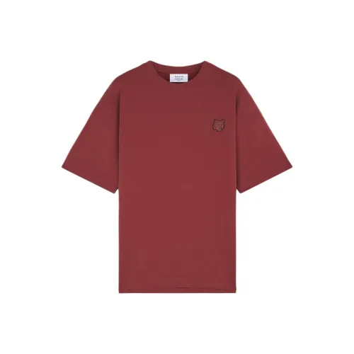 Maison Kitsune Chillax Fox Patch Crewneck T Shirt