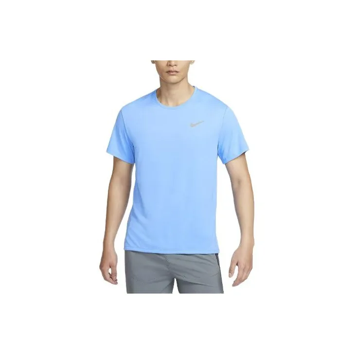Nike Dri FIT UV Miler T Shirt Men's Sky Blue-0