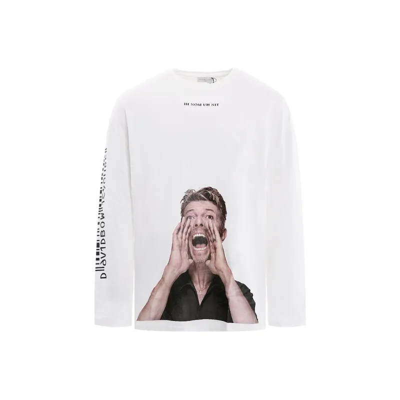 IH NOM UH NIT T Shirt Men's White-0
