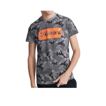 SUPERDRY T-Shirts Men Gray