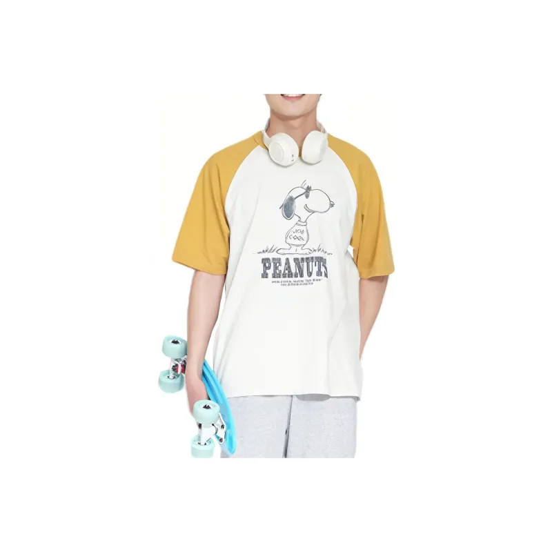 UNIQLO T Shirt Unisex Earth Yellow-0
