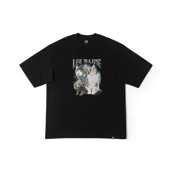 Lee T Shirts Unisex Black
