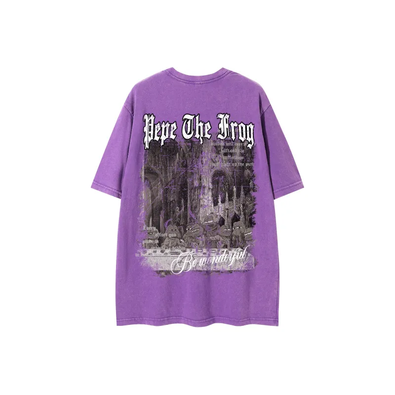 Pepe The Frog Short Sleeved T Shirts Unisex-22