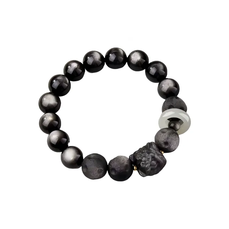 Noritake Obsidian Bracelets Unisex-4