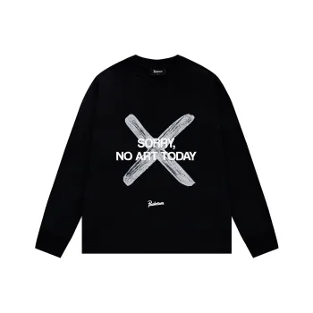 PAULASARA Long Sleeved T Shirts Unisex Black