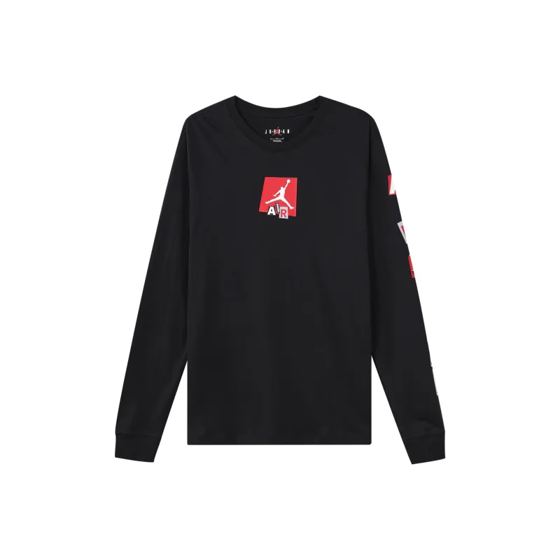Jordan T Shirts Men Black-0