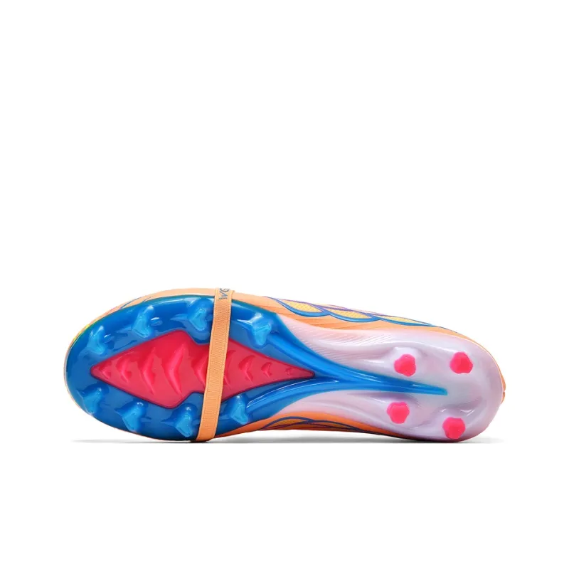 QIUTEXIONG FG Firm Ground Soft Ground, Artificial Ground, Natural Ground Slip Resistant Coverage Soccer Shoes Unisex-27