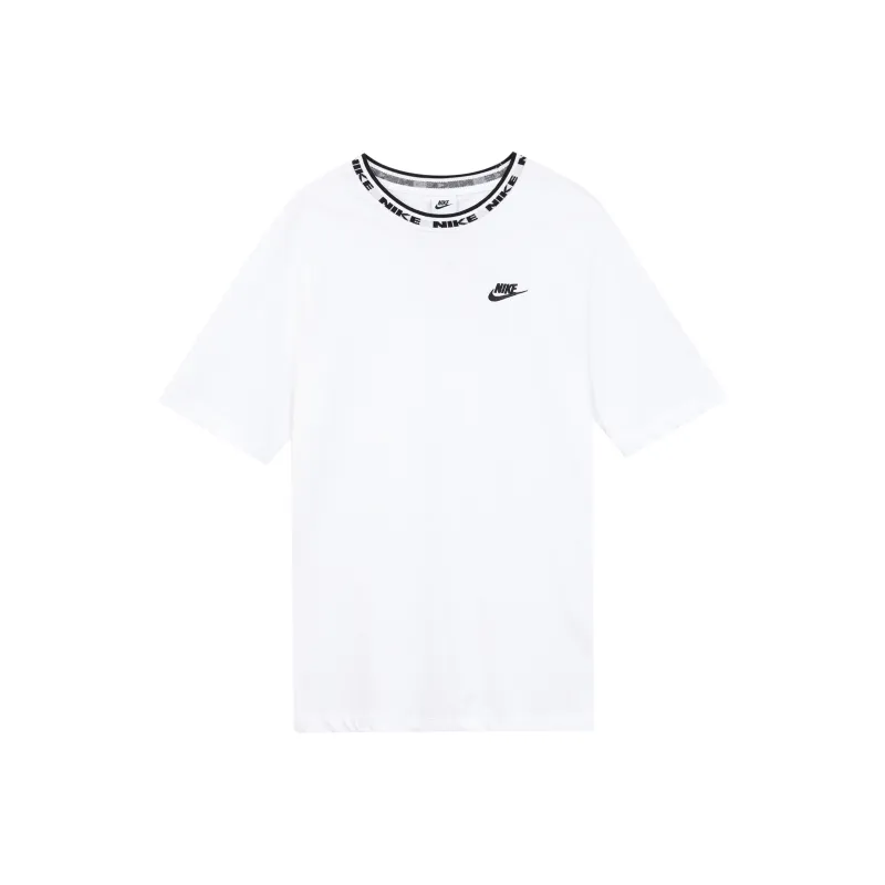 Nike T Shirts Men White-0