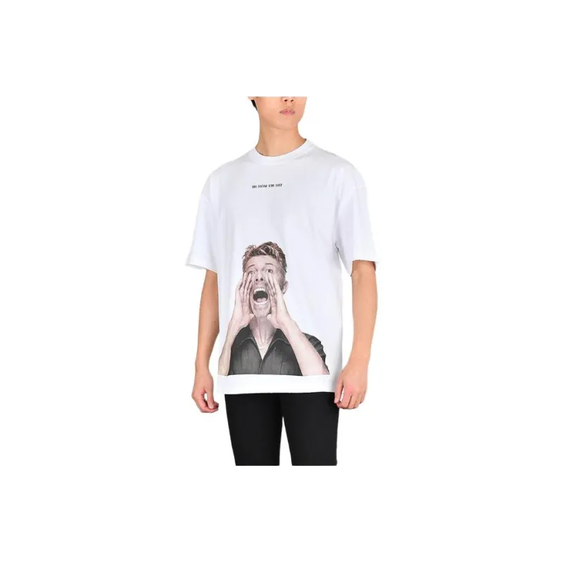 IH NOM UH NIT David Bowie Print T shirt-0