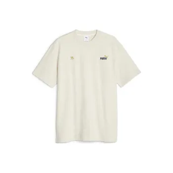 PUMA 75th Anniversary No.1 Logo Celebration Tee T Shirt Men's White