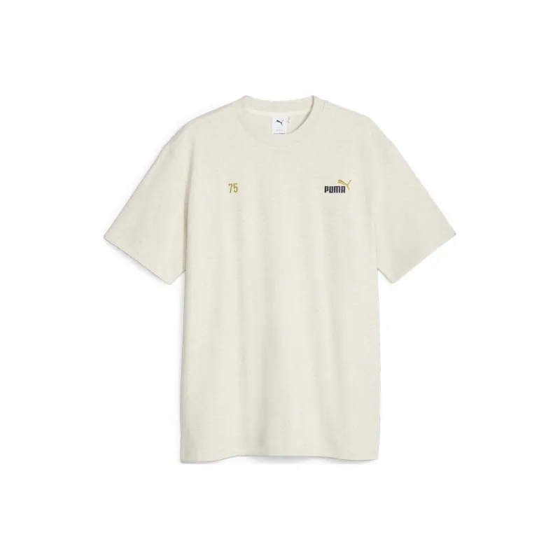 PUMA 75th Anniversary No.1 Logo Celebration Tee T Shirt Men's White-0