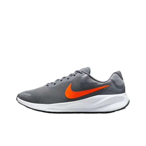 Nike PEARL 7 Anti Slip Wear Resistant Low Top Casual Running Shoes Men's Gray