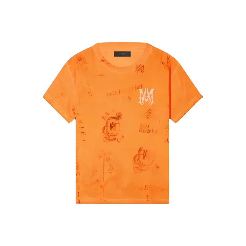 AMIRI T Shirts Men Orange-0