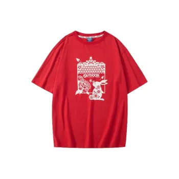 OUTDOOR PRODUCTS T-Shirts Unisex Hot Flame Red