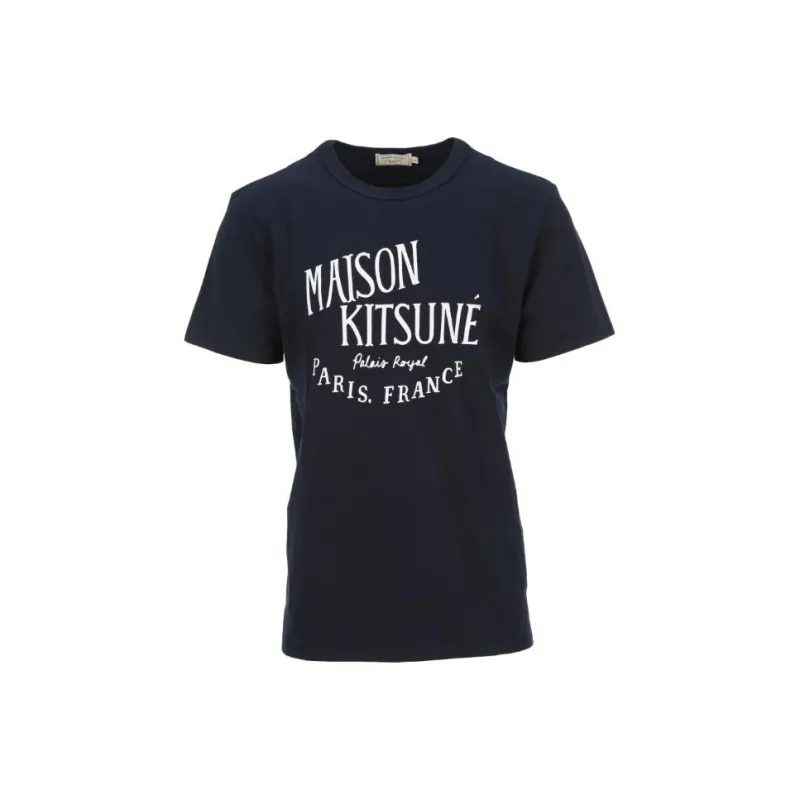 Maison Kitsune T Shirt Men's Blue-0
