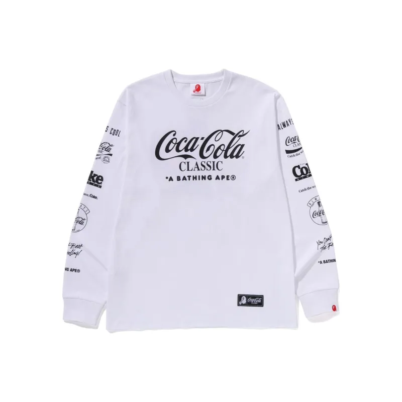 A BATHING APE X Coca Cola Milo L/S Tee-0