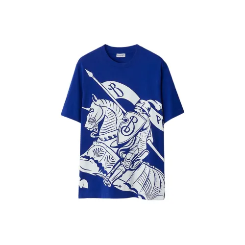 Burberry Equestrian Knight Printed Crewneck T Shirt
