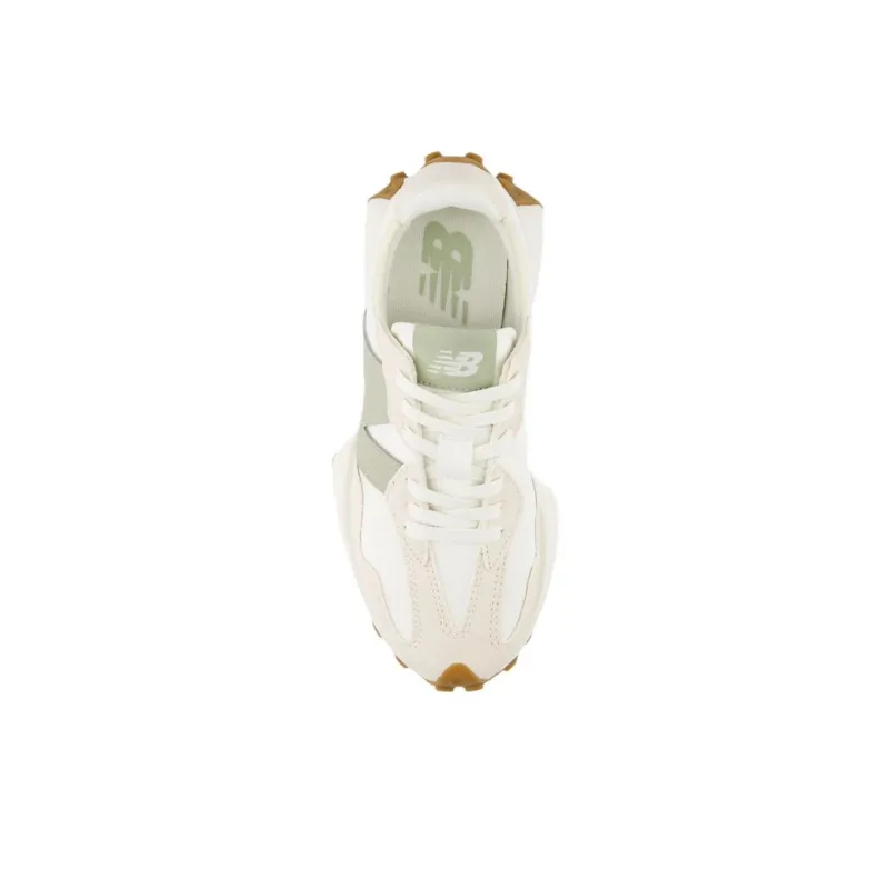 New Balance 327 Linen Sea Salt Olivine Women's-3