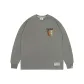Cooperative Joyful Asphalt Gray Long-Sleeved Shirt