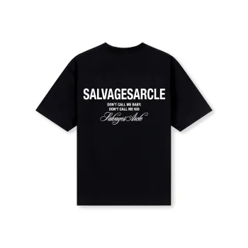 THE SALVAGES FASHION CLUB T Shirt Unisex Black