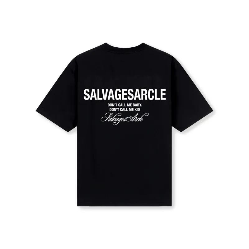 THE SALVAGES FASHION CLUB T Shirt Unisex Black-0