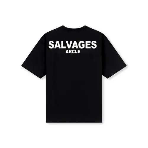 THE SALVAGES FASHION CLUB 록 뮤직 시리즈 남녀공용 티셔츠