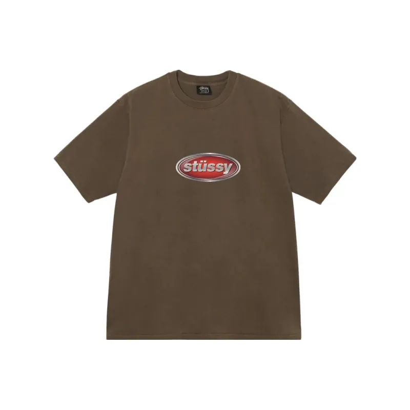 Stussy Emblem Pigment Dyed Tee-2