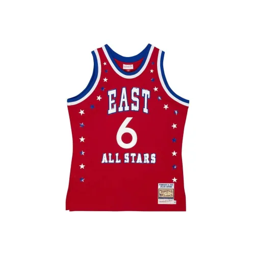 Mitchell Ness T-Shirts Men Red