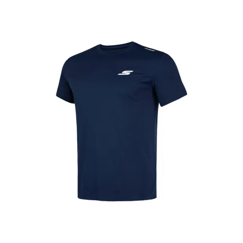 Skechers Comfort Technology Series T-Shirt Men's Academy Navy