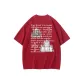 Burgundy (White Text)
