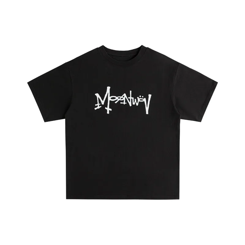 MOONWAV Summer Short Sleeved T Shirts Unisex-4