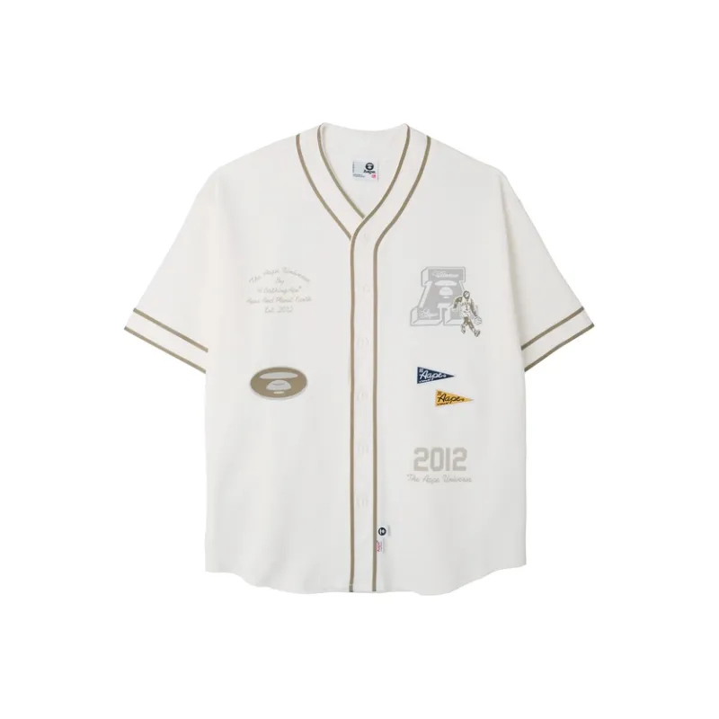 Aape Aape Universe Logo patch Shirt-0