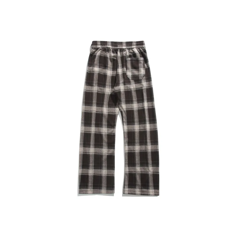 REXSHION Casual Pants Unisex Black-7