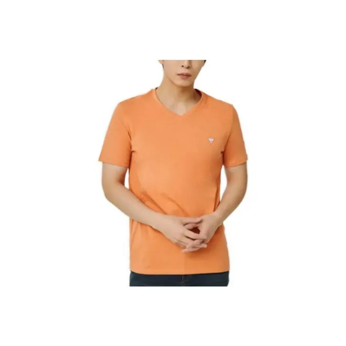 GUESS T-Shirts Men Orange-0