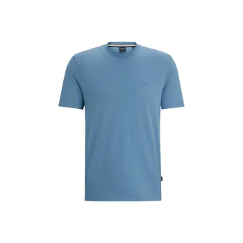 HUGO BOSS Raised logo Cotton T shirt