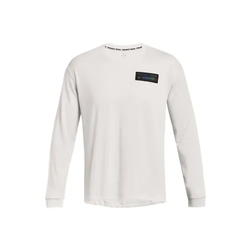 Under Armour Johnson Drop Shoulder Sleeve T Shirt Men's White