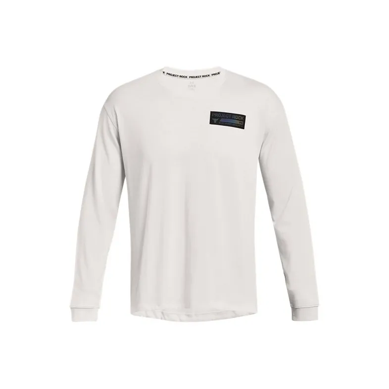 Under Armour Johnson Drop Shoulder Sleeve T-Shirt Men's White-0