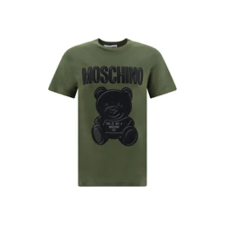 MOSCHINO T-Shirts Men Green-0