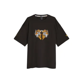 PUMA T Shirts Unisex Black