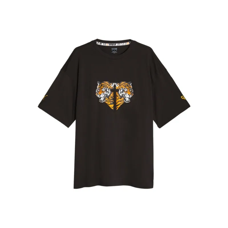 PUMA T Shirts Unisex Black-0