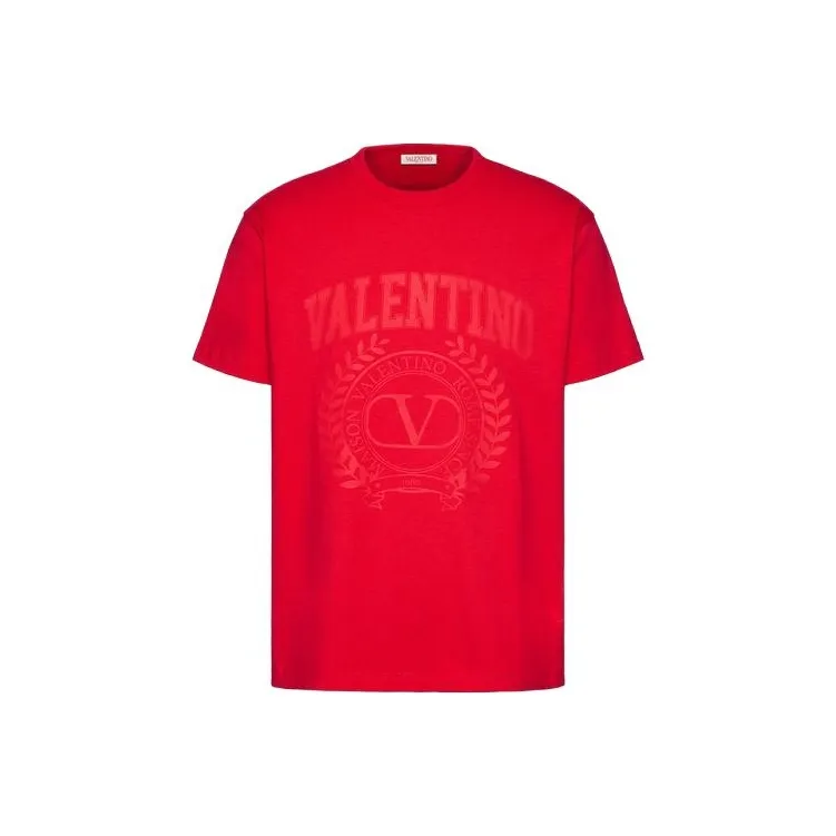 Valentino T Shirts Men Red-0