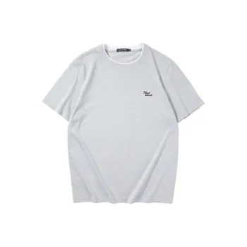 HLA JEANS T Shirts Men Light Gray 44