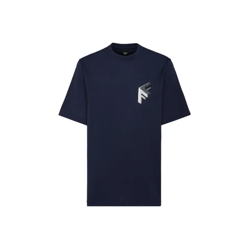 FENDI T Shirts Men Blue-0