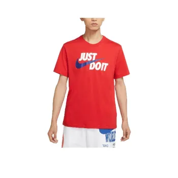 Nike T Shirts Men University Red