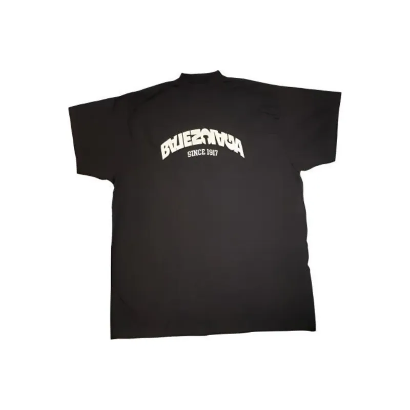 Balenciaga Back Flip Oversized Tee-0