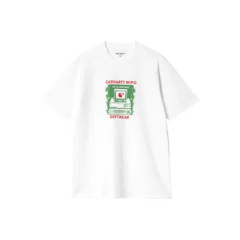 Carhartt WIP SS24 S/S Fixed Bugs T Shirt T Shirt Men's White